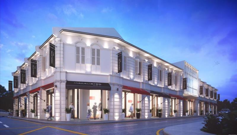 Macalister Hotel Managed By The Ascott Limited George Town Exterior photo